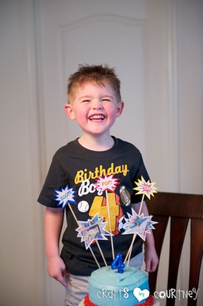 Superhero Birthday Party: Super Birthday Boy