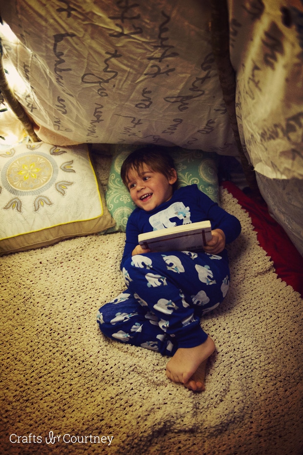 Storytime in our Gymboree Eric Carle sleepwear