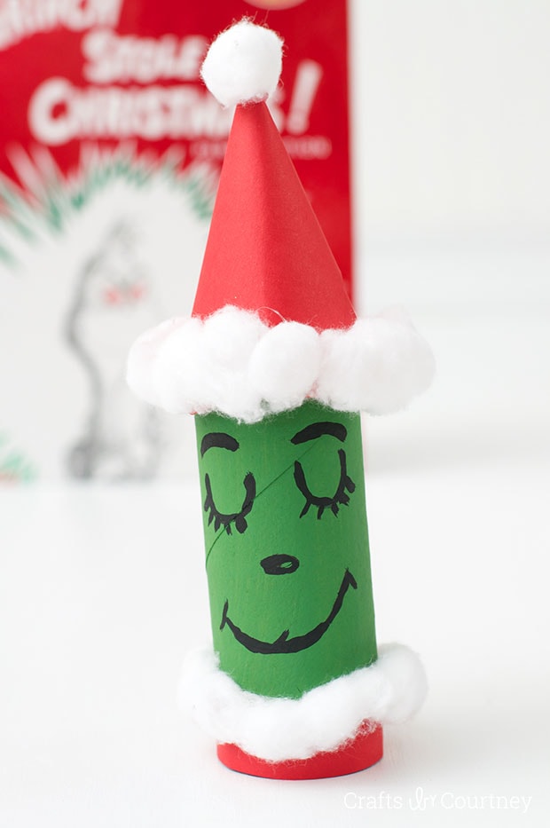 Toilet Paper Roll Craft - Dr. Suess Grinch