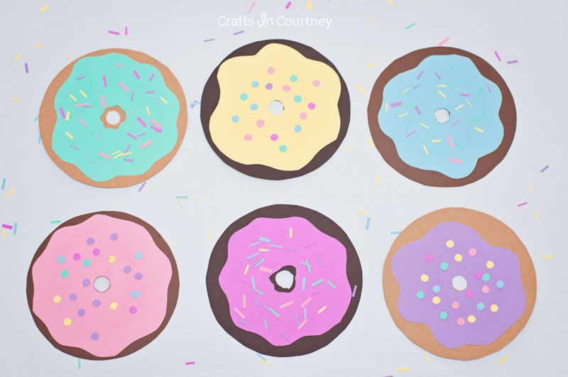 Fun Donut Craft for kids! National Donut Day! 