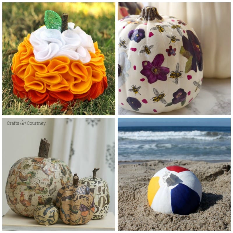 30+ DIY Pumpkin Decorating Ideas