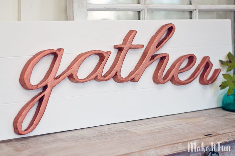 Create this fun DIY Fall Sign for your home