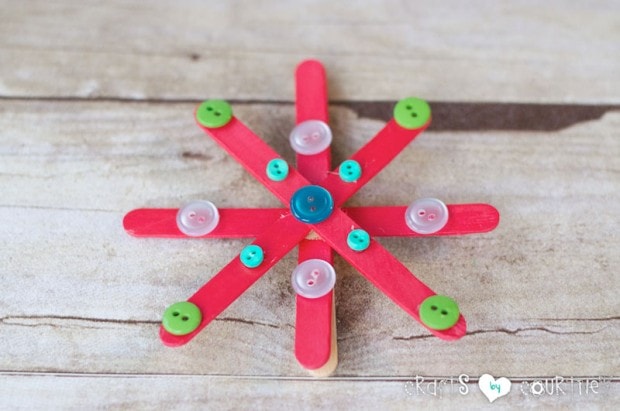 Popsicle Stick Snowflakes: Decorate Your Snowflake