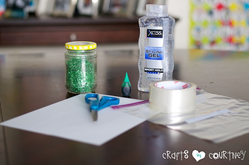 Create a Colorful Glitter and Gel Sensory Bag