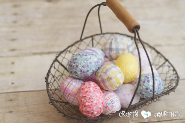 Mod Podge Easter Egg Craft