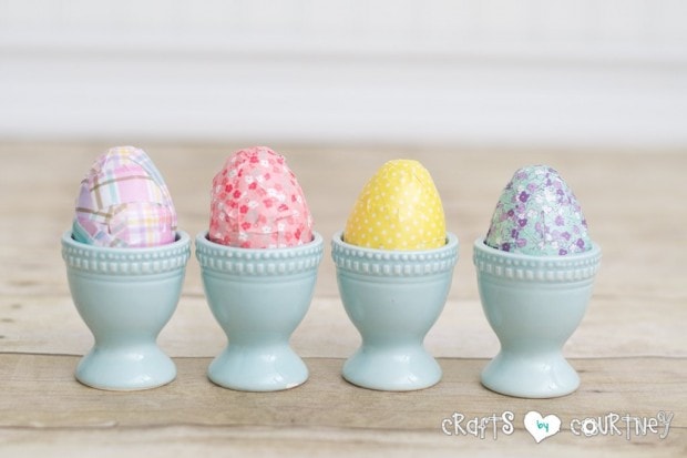 Easter Craft: Create Cute Mod Podge Easter Eggs