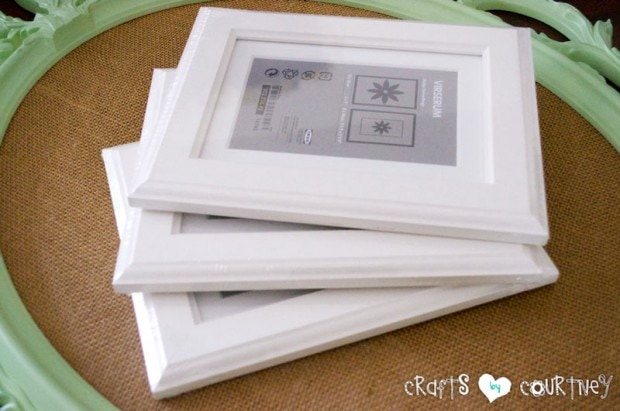 Seashell Picture Frame Art: Getting Started