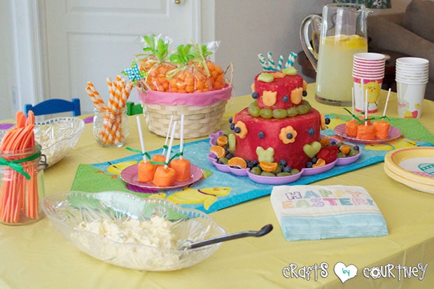 Easter Party: Sweet Treats Table