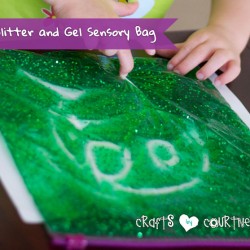 Create a Colorful Glitter and Gel Sensory Bag