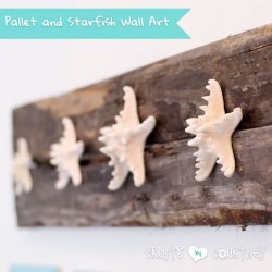 Build a Beachy Pallet and Starfish Wall Craft