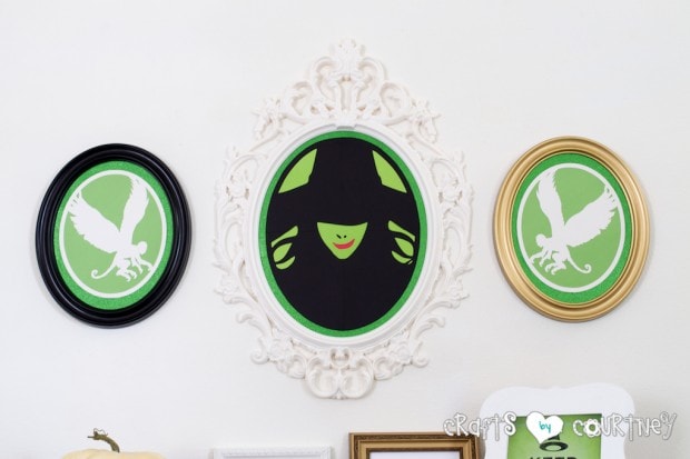 Wicked Halloween Decor Inspiration: Front Entrance: Wicked Frame