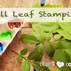 Create a Fun Fall Leaf Stamping Art 