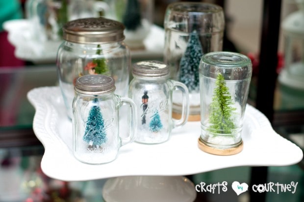 Christmas Home Decor Inspiration: Christmas Crafts - Snow Globes