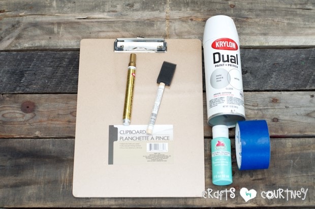 DIY Dollar Tree Makeover: Turn Clipboards Into Decorative Frames: Getting Started