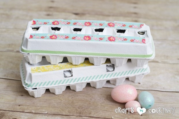 Easter Crafts For Party: DIY Decorative Easter Egg Cartons