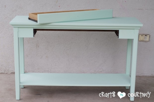 DIY Sofa Table Makeover: Chalk Paint to the Rescue!