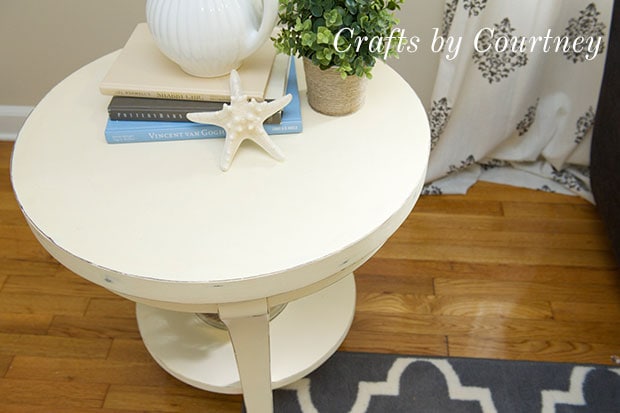 Easy Side Table Makeover: Finished Look!
