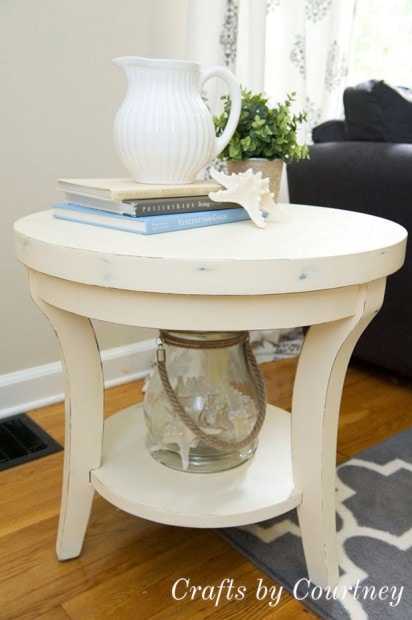 Easy Side Table Makeover: Chalk Paint Project