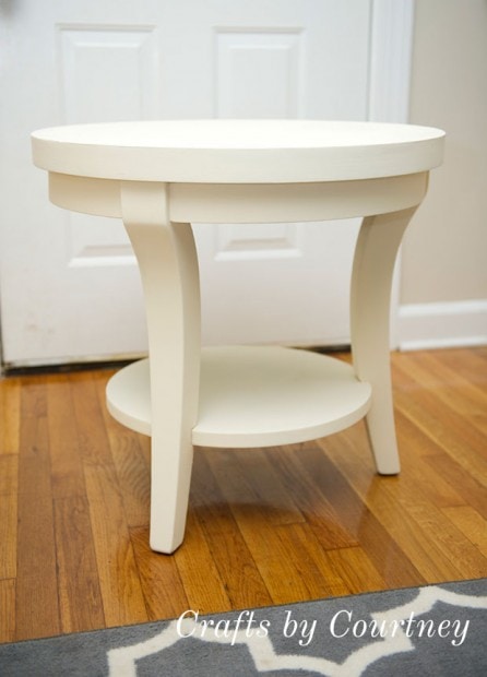 Easy Side Table Makeover: Fun with Chalk Paint - Add Your Paint