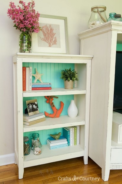 Annie Sloan Project Bookcase Makeover
