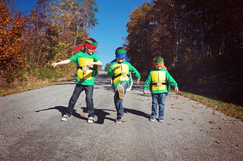 Easy-to Make Teenage Mutant Ninja Turtle Costume Crafts