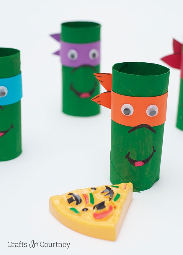 Toilet Paper Roll Teenage Mutant Ninja Turtles