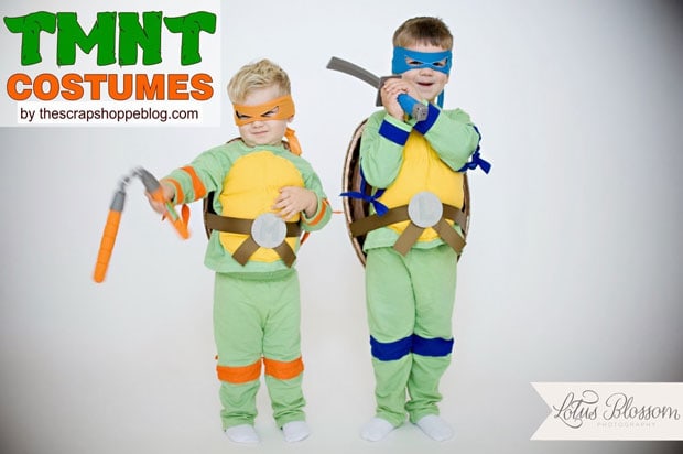 Full TMNT costumes sewing craft