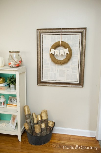 Fall Home Ideas: Coastal Style!! Crafts by Courtney