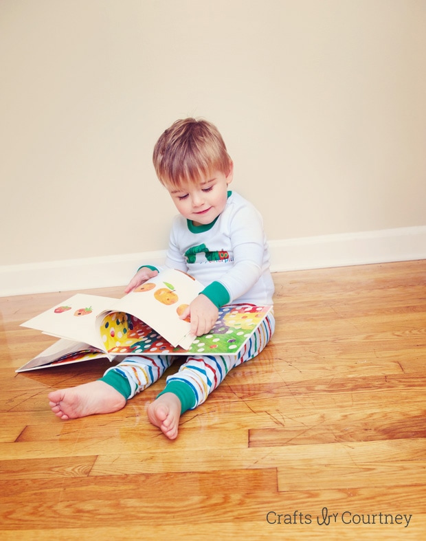 Gymboree Eric Carle bedtime story outtake