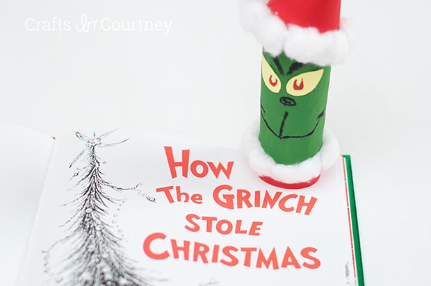 Toilet Paper Roll Grinch - Dr. Suess Craft