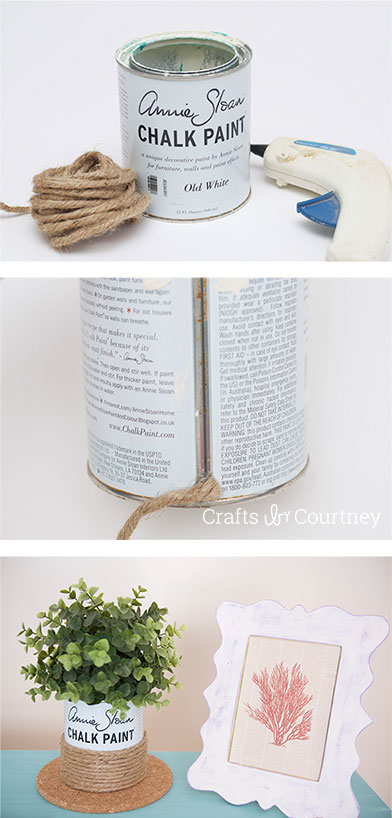 Paint Can Craft: Upcycle Paint Can into a Decorative Vase