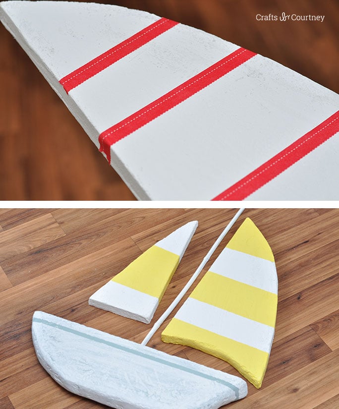 DIY Foam Sailboat Craft