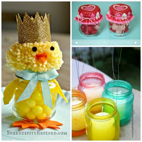 20 Baby Food Jar Crafts 
