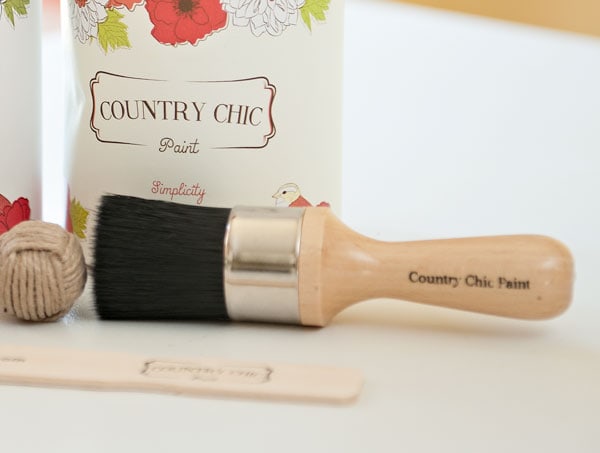 Coastal Furniture Makeover with Country Chic Paints