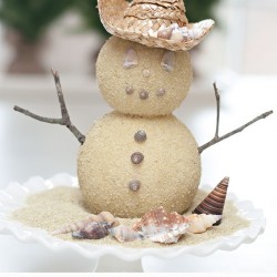 Snowman Craft - Beachy Style