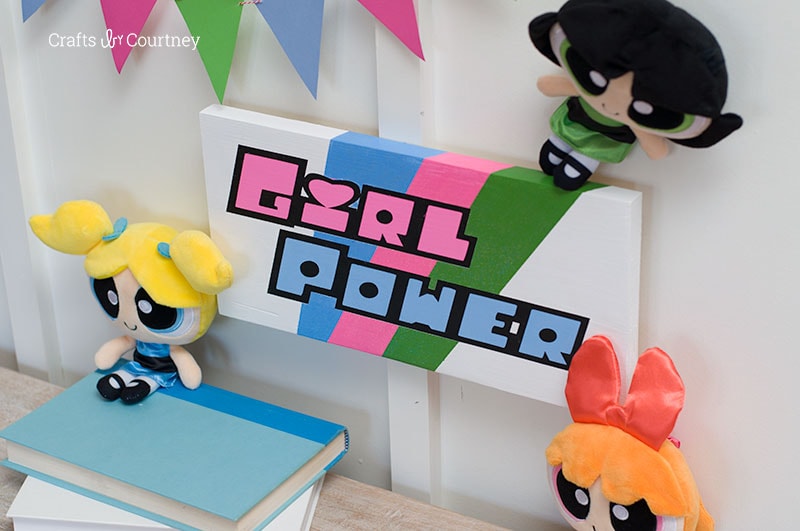 DIY Powerpuff Girls Craft