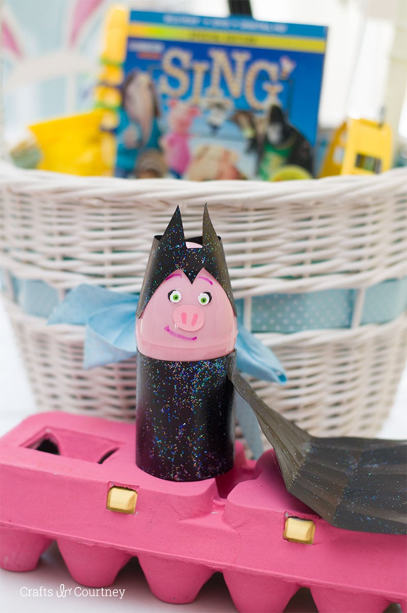 Create a fun kids craft inspired by the new movie SING in stores now on Blu-ray and DVD! #SingSquad #SingMovie #ad