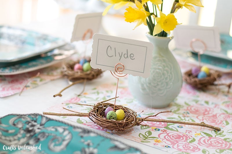 Simple DIY Place Cards for Easter