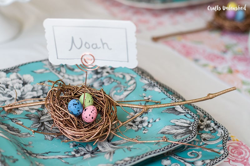 Create a Simple Easter Craft - Place Card Holders