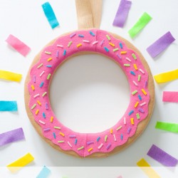 DIY WREATH - Donut Craft