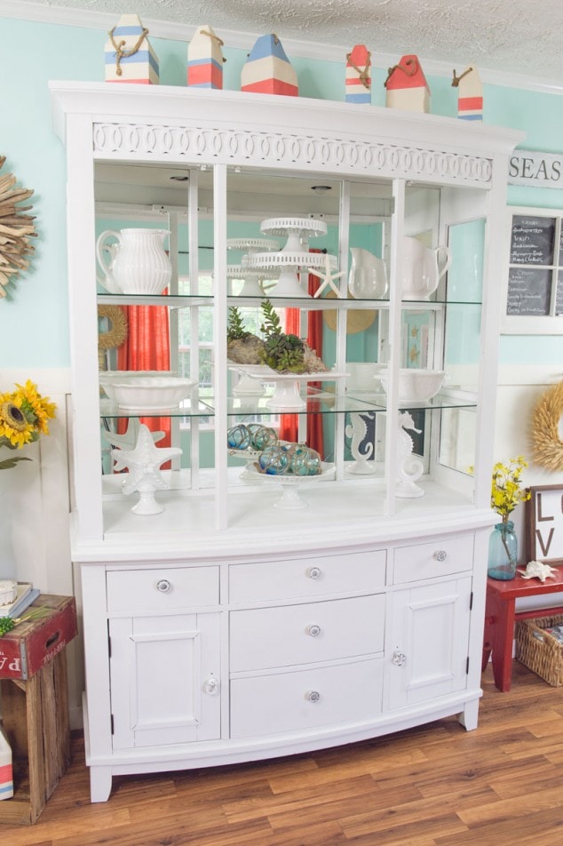 China Cabinet Makeover