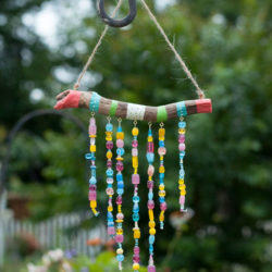 Beaded DIY Wind Chimes For Kids