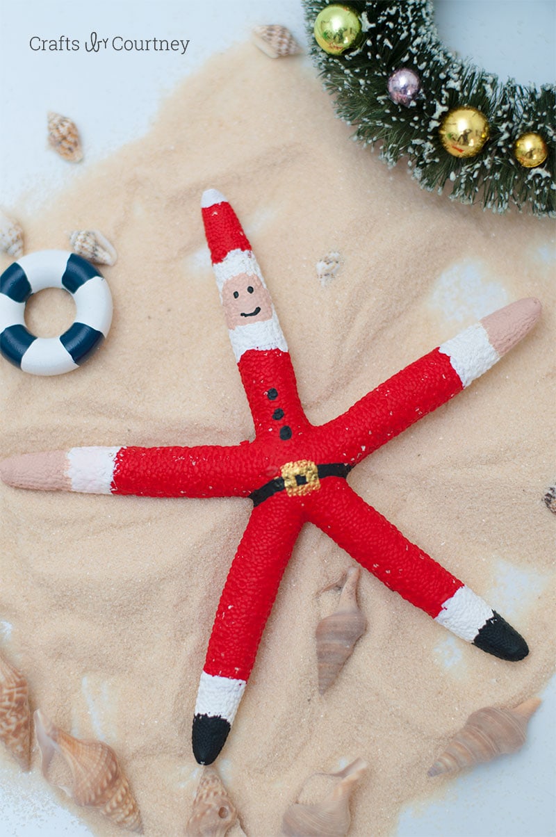 Christmas Starfish Craft for Kids