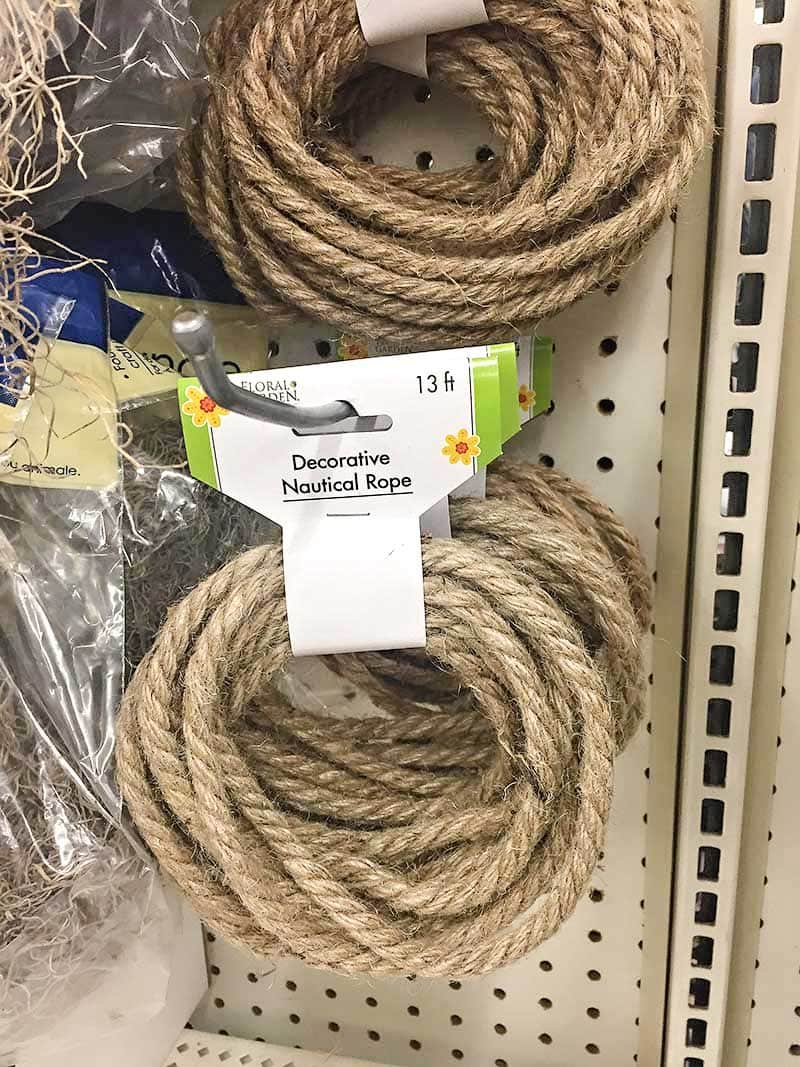 The Best Dollar Tree Finds for Spring - Nautical Rope