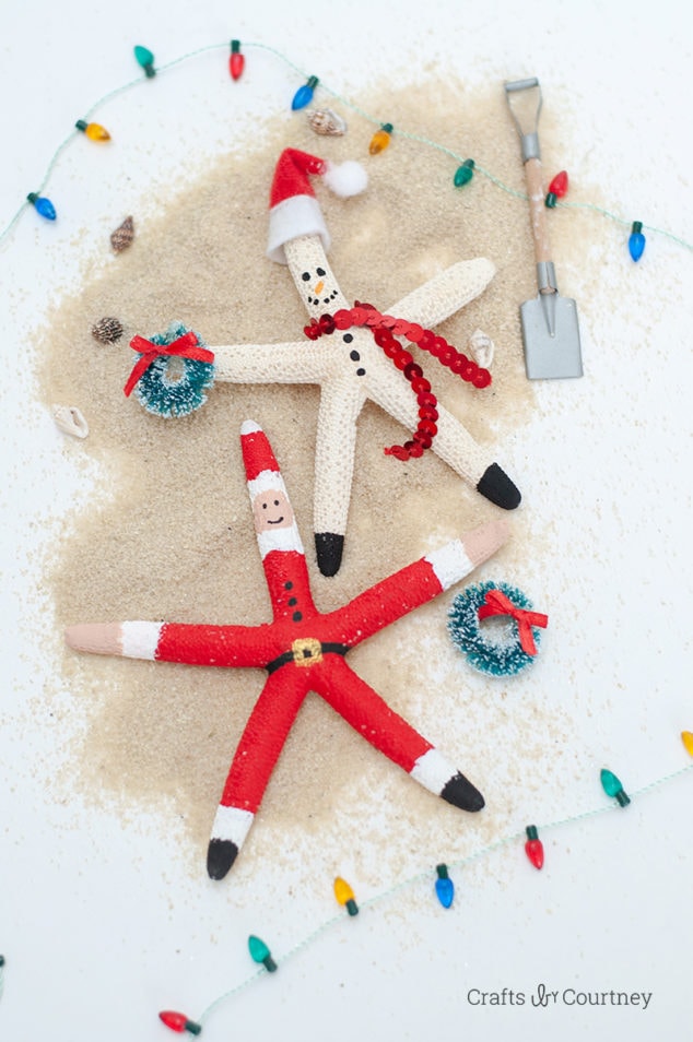 Christmas Starfish Craft for Kids