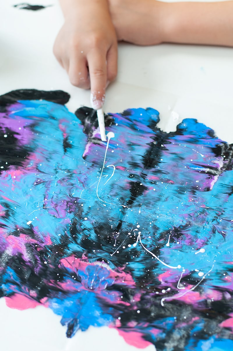 DIY Galaxy Painting Project