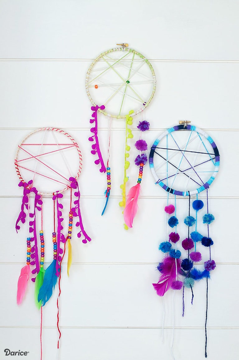 DIY Dream Catcher Craft for Summer Camp