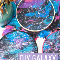 DIY GALAXY PAINTING CRAFT FOR KIDS