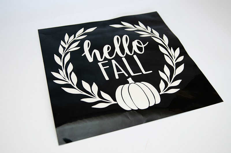 DIY Hello Fall Welcoming Sign