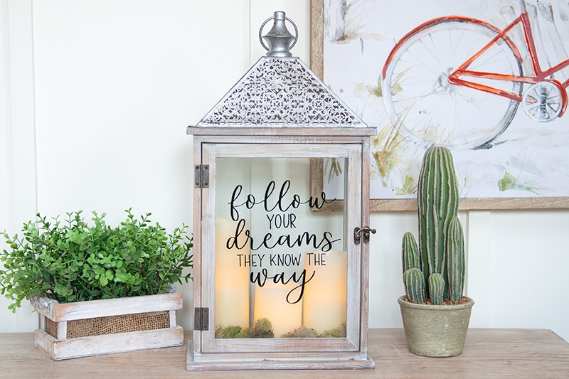 Easy to do Personalized Lantern Project Decor 3-Ways